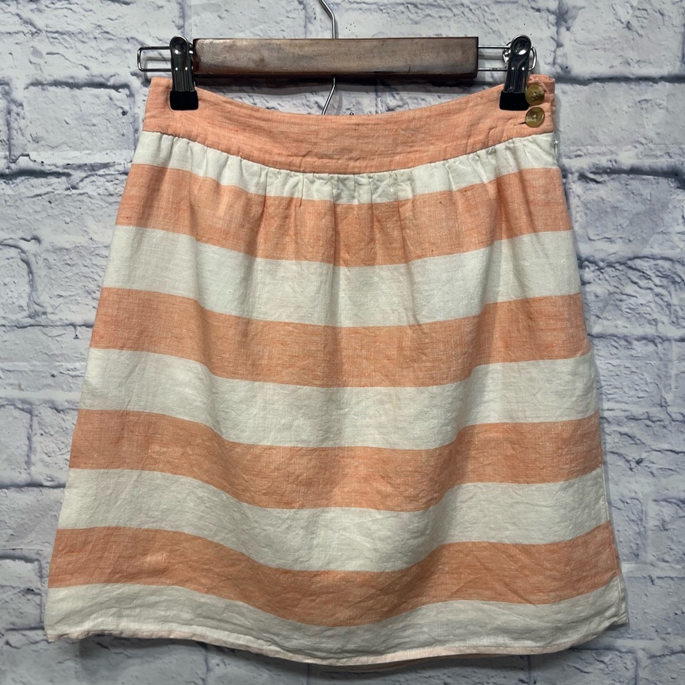Vineyard Vines A-Line 100% Linen Skirt